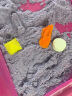 乐缔儿童太空玩具沙8斤4色粘土沙子无毒男女孩沙滩玩具-粉/蓝/沙/紫色 实拍图