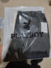 花花公子（PLAYBOY）商务休闲裤男春季新款长裤子男士青年修身小脚西装裤潮流男裤 黑色常规款 31 实拍图