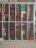 唐辑钢制书架书柜落地学校图书馆阅览室家用档案架 灰白双面五层两组 实拍图