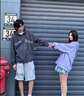 唐号休闲外套男美式开衫卫衣男2024新款早秋连帽潮流宽松连帽外套男 黑色 XL 实拍图
