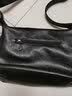 北狐新款女包妈妈包中老年软皮真皮单肩包韩版牛皮斜挎包多层女神节包 黑色 实拍图