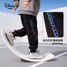 迪士尼（DISNEY）童装儿童男童针织运动长裤棉质舒适休闲裤子25春秋DB331AA01灰140 实拍图
