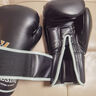 九日山 成人男子散打拳套 普及训练拳击泰拳手套 搏击训练打靶健身拳套 成人-蝎子款黑色 实拍图