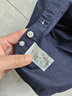 罗蒙（ROMON）纯棉牛津纺长袖衬衫男士休闲纯色上衣春秋款中青年商务修身衬衣男 1021藏青 39 实拍图