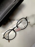 诗乐（Silhouette）光学眼镜架眼镜框男女款黑色镜框金黑色镜腿 2925 75 9022 48MM 实拍图