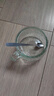 玻璃杯带盖勺小熊杯高颜值杯子办公室家用咖啡杯网红爆款水杯 2只装小熊杯（带勺子）270ml 实拍图