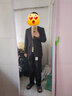 海澜之家（HLA）西服套装男春秋新轻商务经典系列西装套装 黑色02【西服+西裤】 L 170/92B推荐126~136斤 实拍图