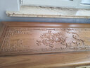 至尚自然 香樟木箱子全樟木实木雕刻箱子加长衣物字画收藏储物防蛀防虫 花开富贵 130*48*43cm 实拍图