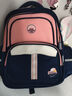 巴布豆小学生书包男3-4-6年级双肩背包男女1-3年级儿童书包英伦风学院 2116粉色小号1-3年级 实拍图