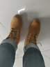 添柏岚（Timberland）踢不烂大黄靴男户外休闲经典牛皮防水马丁靴 10061 小麦色 7/40 实拍图