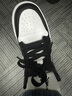 耐克NIKE休闲鞋男女熊猫AJ 1乔丹JORDAN运动鞋板鞋DC0774-101黑白40.5 实拍图