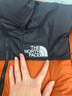 北面（The North Face）1996Nuptse高蓬鹅绒羽绒服ICON潮牌情侣款经典美版尺码新品|3C8D 5PO/落日橘 美版偏大一码 S /170（建议110-130斤） 实拍图