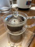 HARIO 茶壶耐热玻璃丸型不锈钢过滤网泡茶具 家用办公功夫泡花草CHJMN 单个茶壶 300ml 实拍图