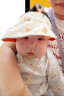 喜亲宝婴儿遮阳帽夏季防晒帽子新生儿大檐帽宝宝太阳帽空顶帽粉色 晒单实拍图