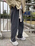 至唯cleanfit秋季bootcut黑色弯刀微喇牛仔裤男vibe美式修身直筒裤子 黑色 S 【推荐75-90斤】 实拍图