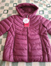 坦博尔轻薄羽绒服女短款宽松脱卸帽秋保暖女士外套TD236256 富贵紫 195  实拍图