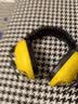华特7302防护隔音耳罩 降噪防噪音 工作学习防干扰 打鼓 出差工作  射击工业防护 劳保用品 7302黄色 实拍图