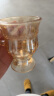惠寻 京东自有品牌 玻璃杯高颜值家用喝水杯办公室咖啡杯果汁杯 宫廷杯170ml 实拍图