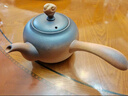 容山堂粗陶普洱煮茶器电陶炉陶瓷侧把高档功夫茶具套装明火烧水壶 粗陶壶-直钮侧把 750ml 实拍图
