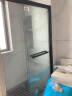 九牧（JOMOO） 【定制产品】淋浴房卫生间干湿分离隔断移门屏风一体式淋浴房E6 光银1.6m-1.69m（高1.9m） 不含蒸汽 实拍图
