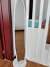 容源 穿衣镜 全身落地旋转试衣镜子带衣架 椭圆挂衣白167*34cm(加厚旋转不带轮) 实拍图