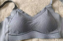 华婷露（Huatinglu） 无钢圈文胸蕾丝内衣女薄款胸罩聚拢性感美背调整型收副乳防下垂 紫色 85B 实拍图