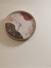 BBA挂钟现代简约时钟创意轻奢挂墙钟表客厅装饰石英钟 12英寸几何绿 实拍图