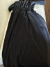 FOURDATRY反季法式连衣裙夏季2024新款复古过膝长裙显瘦泡泡方领夏季裙子 黑色 XL建议 120-135斤 实拍图
