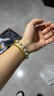 中国黄金（CHINA GOLD）足金999古法小方镯时尚百搭送女朋友老婆妈妈生日情人节礼物 约15.2g    56# 实拍图