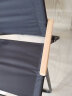 北岳户外折叠椅子便携式超轻克米特椅野餐钓鱼登露营用品装备沙滩桌椅 黑色椅架-特大号-曜黑-高档榉木 晒单实拍图