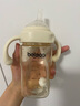 贝乐嘉（Beleca）新生儿童吸管奶瓶ppsu大宝宝1岁以上2岁3岁大容量鸭嘴喝奶喝水 【吸管杯】米色 260ml +吸嘴*1 实拍图
