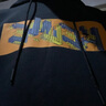 卡尔美（KELME）运动卫衣男休闲针织夹克秋季外套足球训练服插色拉链上衣可定制 彩蓝色 XL 实拍图