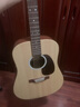 马丁（MARTIN）DX2E-02 电箱款 墨产实木单板 民谣吉他 圆角吉它 哑光 41英寸 ， 实拍图