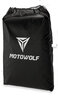 摩多狼（MOTOWOLF）大排量摩托车牛津布车罩防水防尘电动电瓶踏板车遮阳防晒防雨车衣 黑银[210D牛津布]结实加厚 4XL[适合车长约2米6] 实拍图