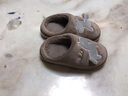 回力回力儿童棉拖鞋冬新款男女儿童宝宝可爱小马图案保暖室内居家棉鞋 2686蓝灰 28-29 实拍图