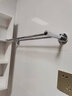 帝朗帝朗(DELONG)洗手间 卫生间全铜镀铬毛巾架 浴室毛巾杆 置物架 50CM双杆 实拍图