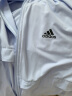 adidas「冰淇淋防晒衣」凉感UPF 50+轻薄防晒服女阿迪达斯轻运动 蓝色/蓝莓冰 XS 实拍图