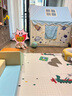 小斑鸠（little dove）儿童帐篷室内游戏屋城堡玩具礼物 宇航员(配套垫+实木杆+凉席) 实拍图