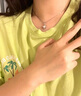 法蔻（farcoko）四叶草项链女高级感轻奢小众珠宝实用走心生日520礼物送女友 四叶草项链·白 实拍图
