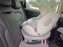 Miber汽车儿童安全座椅婴儿宝宝0-4到12岁汽车用可坐可躺360度旋转车载 perfline-云母白 实拍图