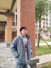 YOOOURTHING两面穿棉服男女秋冬季保暖加厚绒棉衣潮流面包服棉袄外套男装 蓝色 XL (建议115-140斤) 实拍图