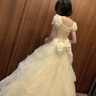 红妆饰佳婚纱礼服2025新款新娘 复古公主法式仪式出门纱主婚纱 浅香槟齐地 M 实拍图