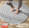 SMOOKY指压板脚底按摩脚垫穴位疏通脚心指压板仿鹅卵石圆形垫慢跑 冰川灰【圆形直径约55cm】 实拍图