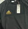 阿迪达斯（adidas）卫衣男圆领套头衫春季防风保暖长袖外套 黑白（棉） 2XL  实拍图