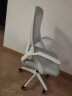 VWINPER电脑椅家用人体工学椅子办公椅靠背学生学习写字书房电竞游戏椅 白框灰网+乳胶坐垫（80%选择） 实拍图