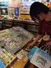 猫的天空之城1000片拼图板猫空搭配周边毛毡板支架收纳玩具拼图垫成人礼物 浅灰包边毛毡板+支架 实拍图