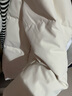 素羽轻罗羽绒服女中长款冬2025年新款韩版加厚宽松面包服学生外套上衣女装 米白色 M 实拍图
