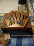 御撰高档跳棋玻璃弹子玛瑙珠跳棋实木跳棋盘亲子益智游戏棋儿童成人 六角形特大号跳棋盘【玻璃套装】 实拍图