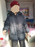 雅鹿妈妈冬装羽绒服女短款中年小个子款2025新款中老年人加厚外套 8440黑色 M 推荐105斤内 实拍图
