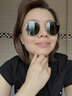 雷朋（RayBan）【父亲节】太阳镜男女款墨镜圆形复古潮流眼镜0RB3447可定制 001金色镜框绿色镜片 尺寸50 实拍图